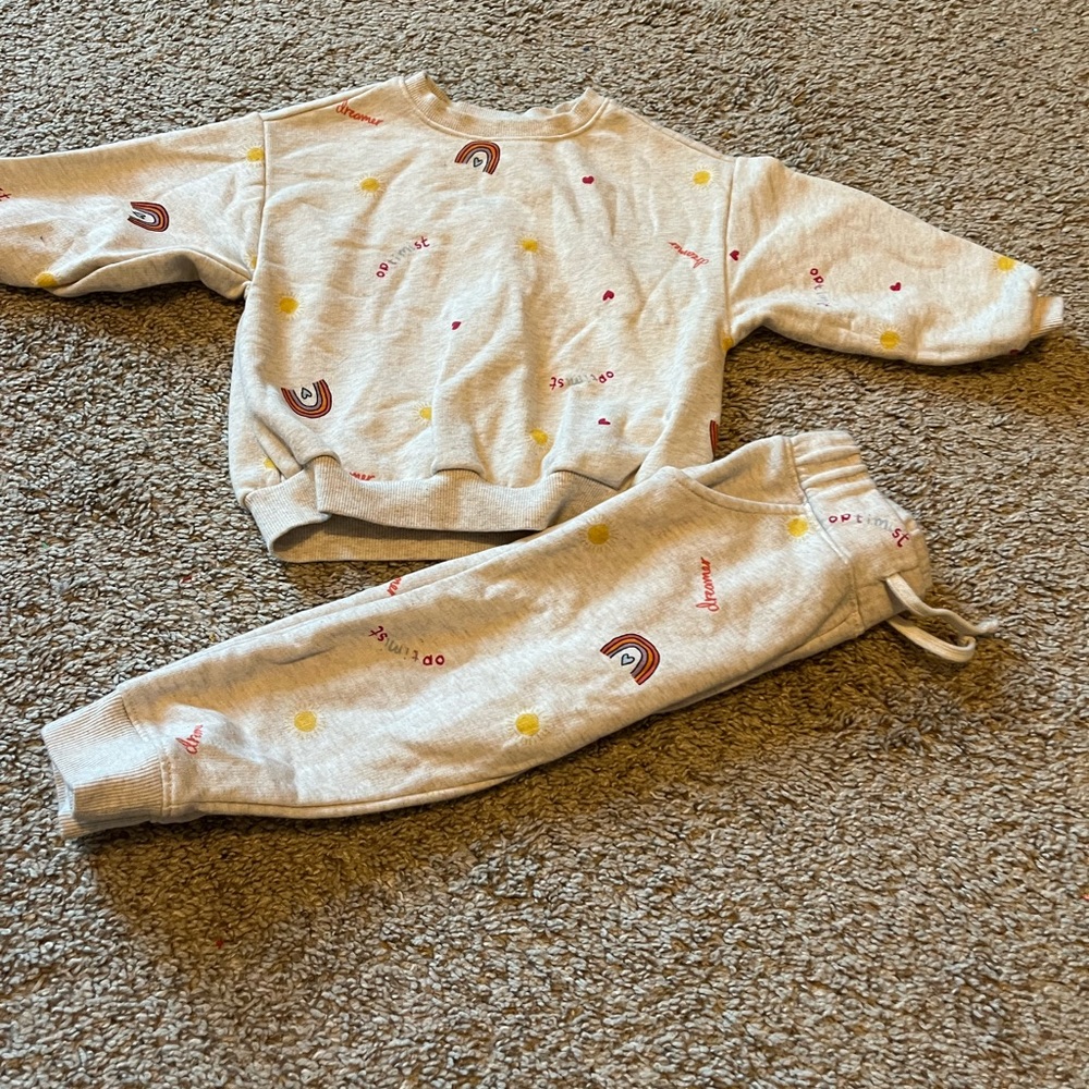Toddler girls, two piece set